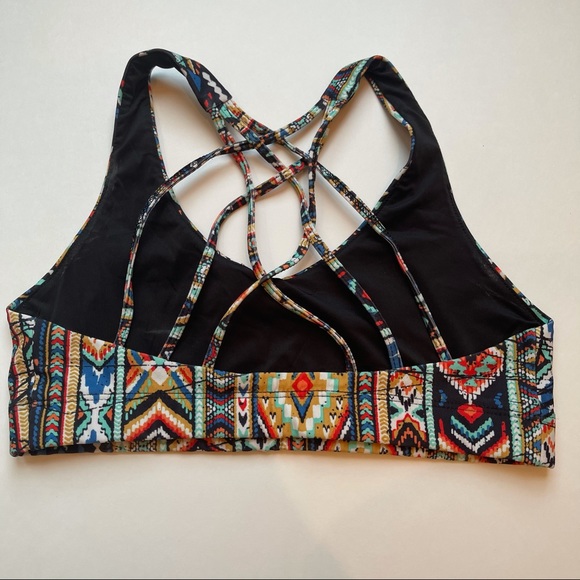 Mossimo Supply + Co multi colored Aztec sports bra - Picture 5 of 11
